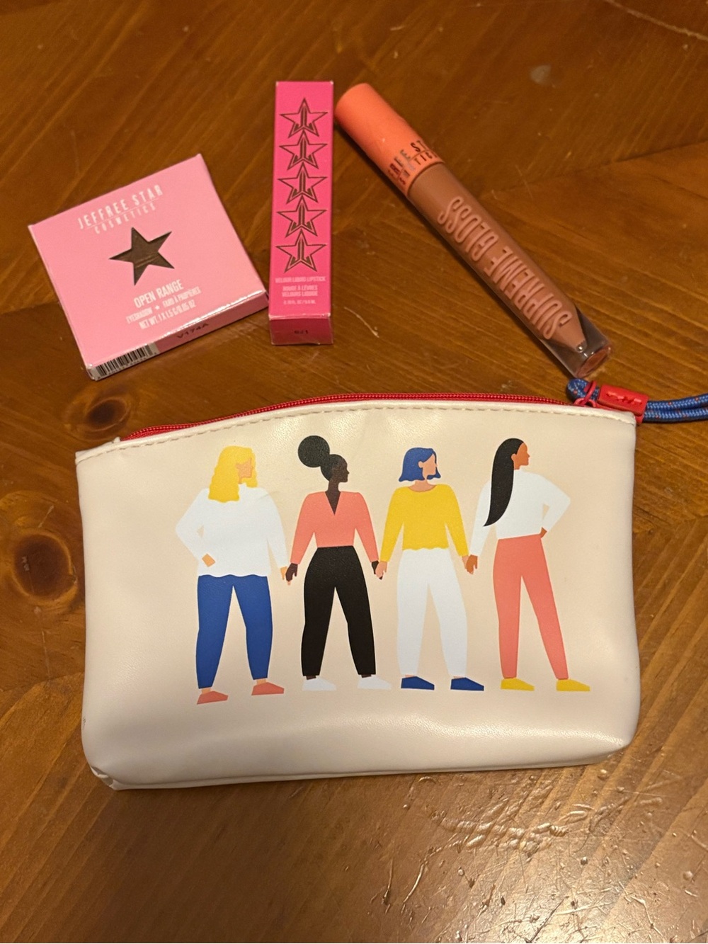 Jeffery Star makeup Bundle w/makeup bag